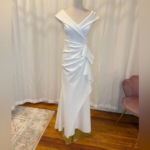 Xscape Asymmetrical Ivy Dress